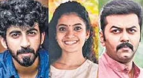 Roshan Mathew, Anna Ben and Indrajith