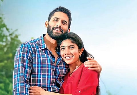 Naga Chaitanya and Sai Pallavi in a still from 'Love Story'