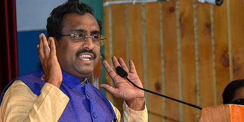 RSS functionary Ram Madhav (Photo | PTI)