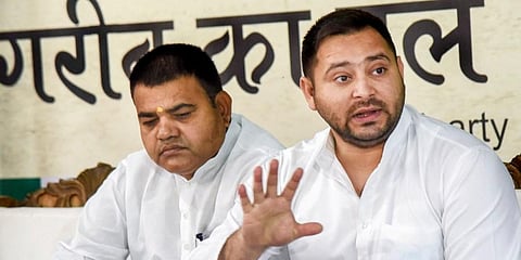 Rashtriya Janata Dal leader Tejashwi Yadav. (File Photo | PTI)