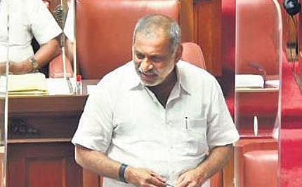 Law Minister JC Madhuswamy speaks  in the Council | nagaraja gadekal