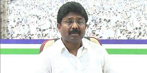 Andhra Pradesh former Education Minister Adimulapu Suresh 