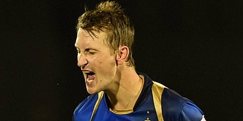Rajasthan Royals all-rounder Chris Morris (Photo | PTI)