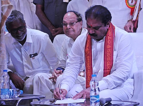 Vijayawada Central MLA Malladi Vishnu (File Photo| EPS)