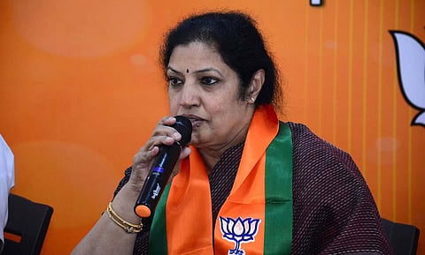 BJP National General Secretary Daggubati Purandeswari. (Photo | G Satyanarayana, EPS)