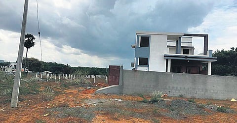 Newly-built house without power connection in Athimara thottam near Nallathupalayam in Tiruppur city | Express