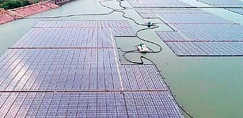 Floating solar plant to be ready by March 2022