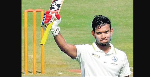 M Kaushik Gandhi plays for Jolly Rovers in the TNCA first division league  