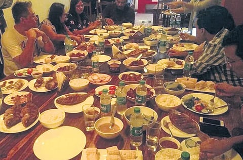 A Naga spread curated by  Patton