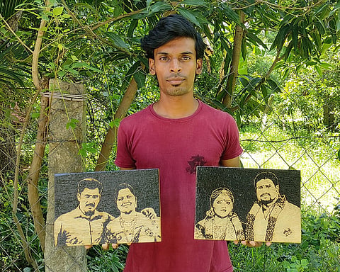 Artist Vignesh (Photo | Express)