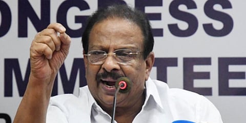KPCC president K Sudhakaran. (File Photo | Albin Mathew, EPS)