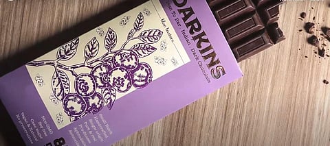 Darkins chocolate bar (Photo| YouTube screengrab)