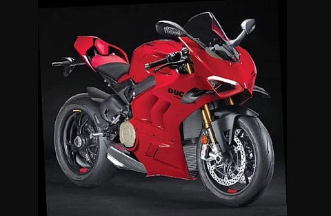 Representational image of a Ducati bike.