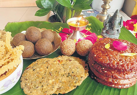 Snacks for Sankranti 