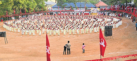 The Mega Thiruvathira, organised by the Parassala area panel of the Democratic Women’s Association ahead of the Thiruvananthapuram district conference