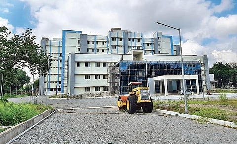 The 25-bed Pradhan Mantri Swasthya Suraksha Yojana Hospital on the Kakatiya Medical College premises (File photo)