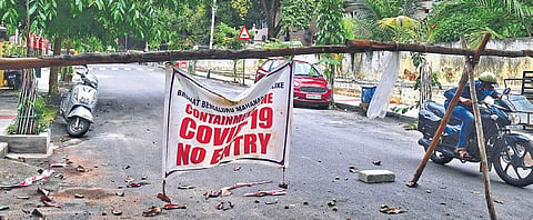 Covid containment Zone (Representational Image  | shriram BN)