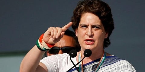 Congress general secretary Priyanka Gandhi (Photo | PTI)