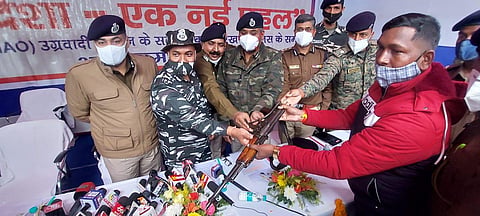 Pramanik joined the CPI (Maoists) in 2008-09 and since then remained a key member of the outfit mostly active in the Kolhan region. (Photo | EPS)