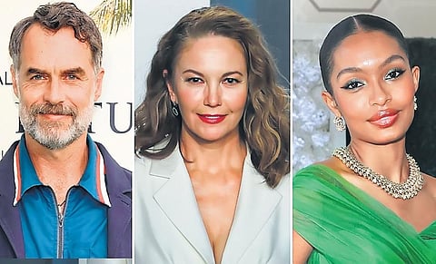 Diane Lane, Murray Bartlett and Yara Shahidi