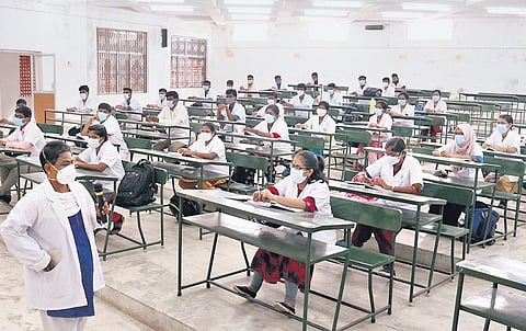 A file photo of students in medical colleges| Express