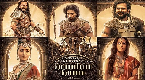 The poster of Mani Ratnam's, 'Ponniyin Selvan 1'. (File Photo)