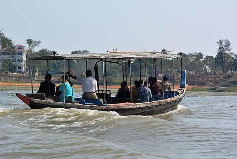 Rudrasagar lake in Tripura. (Photo | Wikimedia Commons)