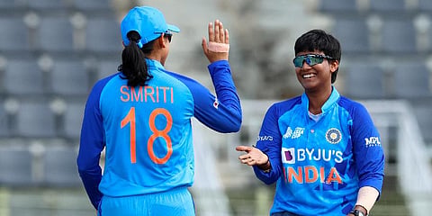 India have 10 points from six games and are expected to be joined by Pakistan, Sri Lanka and one among Thailand and Bangladesh in the semifinals. (Photo | Twitter/BCCI)