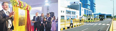 French Ambassador to India Emmanuel Lenian inaugurates Imerys manufacturing facility at Atchutapuram on Wednesday | express