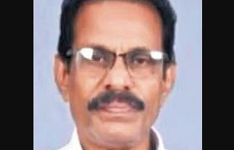 VK Mangalanandan, the witness in the case