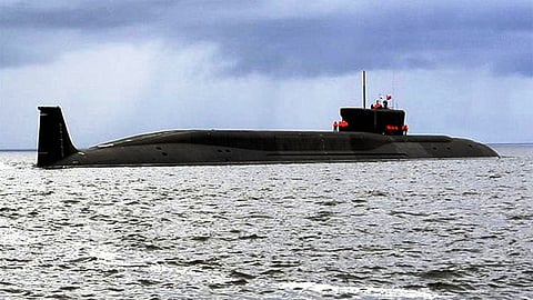 For representational purposes - India's Nuclear-powered submarine INS Arihant. 