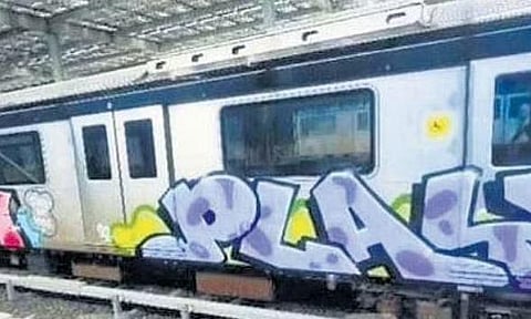 Kochi Metro graffiti probe hits dead end