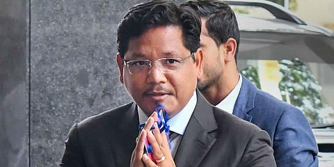 Meghalaya CM Conrad K  Sangma assured that the government would address the concerns of the people for a positive outcome. (Photo | PTI)