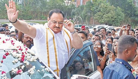 BJP national president J P Nadda thanked the people of Goa for the party's victory in Zilla Panchayat bypolls.