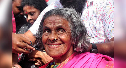 Social activist Daya Bai. 