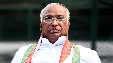 Congress president Mallikarjun Kharge 