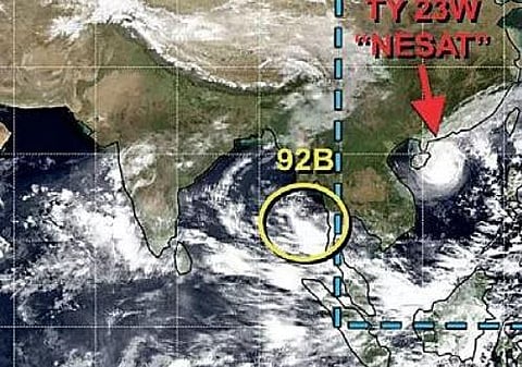 Storm on, but path and intensity unclear