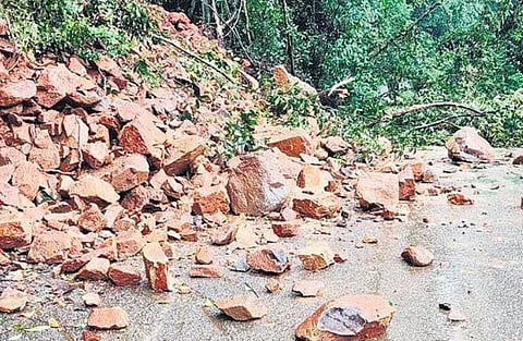 Image of landslide used for representational purposes