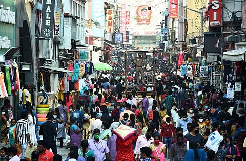 Diwali shopping. Image used for representational purpose only. (Photo | Ashwin Prasath, EPS)
