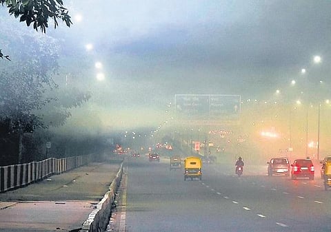 Smog in Delhi