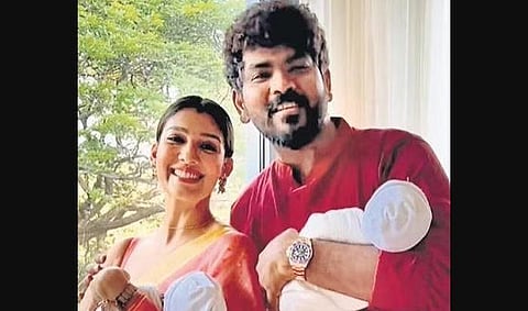 The screen grab of a video uploaded to Vignesh Shivan’s Instagram account