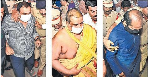 The three ‘MLA poaching case’ accused are produced before an ACB court on Thursday