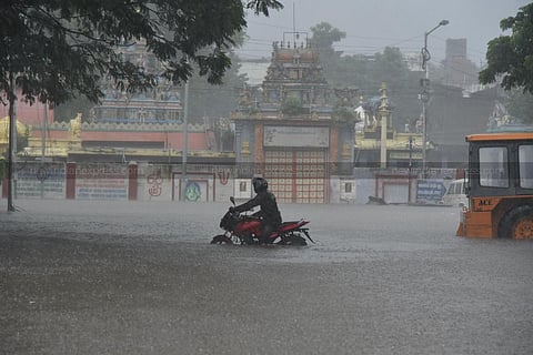 Image of Chennai rains, during September 2022,  used for representational purpose. (File | Express)