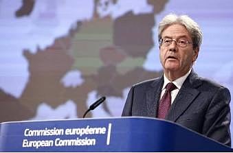 European Commissioner for the Economy Paolo Gentiloni addresses media representatives as he gives a press conference on Autumn 2022 Economic Forecast at EU headquarters in Brussels  (Photo | AFP)
