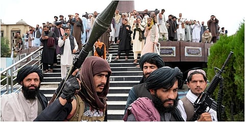 Taliban fighter's image used for representational purpose. (Photo | AP)