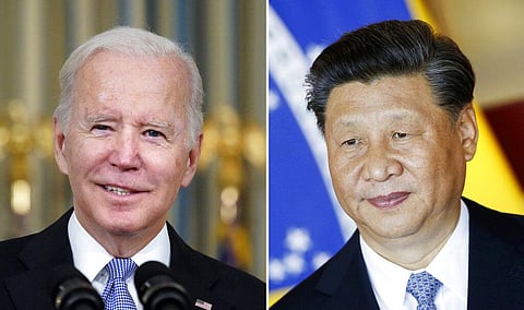 President Biden says he hopes to meet with China’s President Xi Jinping to discuss growing tensions between Washington and Beijing over the self-ruled island of Taiwan. (Photo | AP)