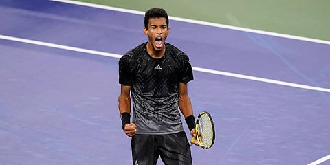 Felix Auger-Aliassime (File Photo | AP)