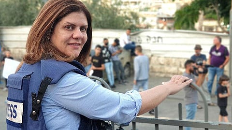 Palestinian-American reporter Shireen Abu Akleh (Photo | AFP)