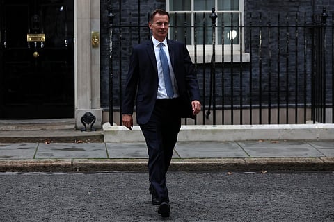 Britain's new Chancellor of the Exchequer Jeremy Hunt. (Photo | AFP)