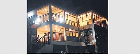 Haritha Hill resort will have eight suites with all amenities. It is set to be inaugurated in a week or two | EXPRESS